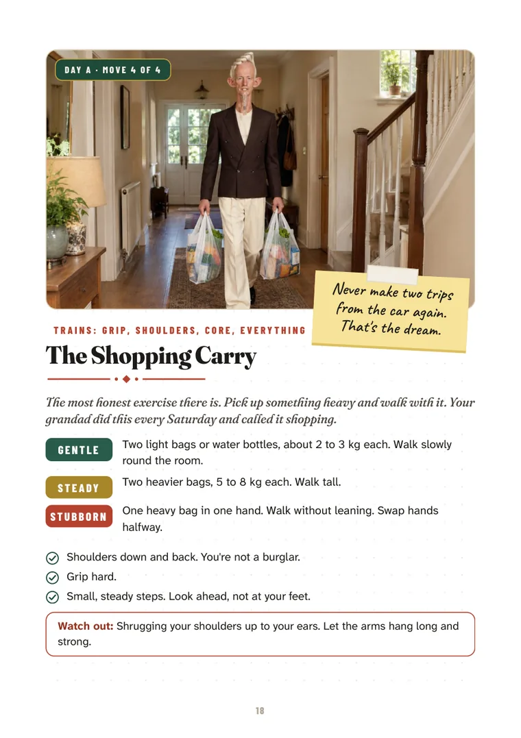 A real move page from the book: The Shopping Carry