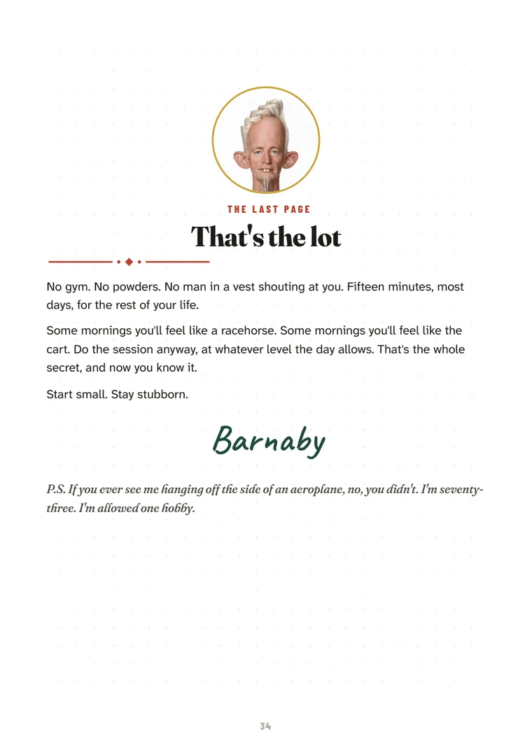 The last page